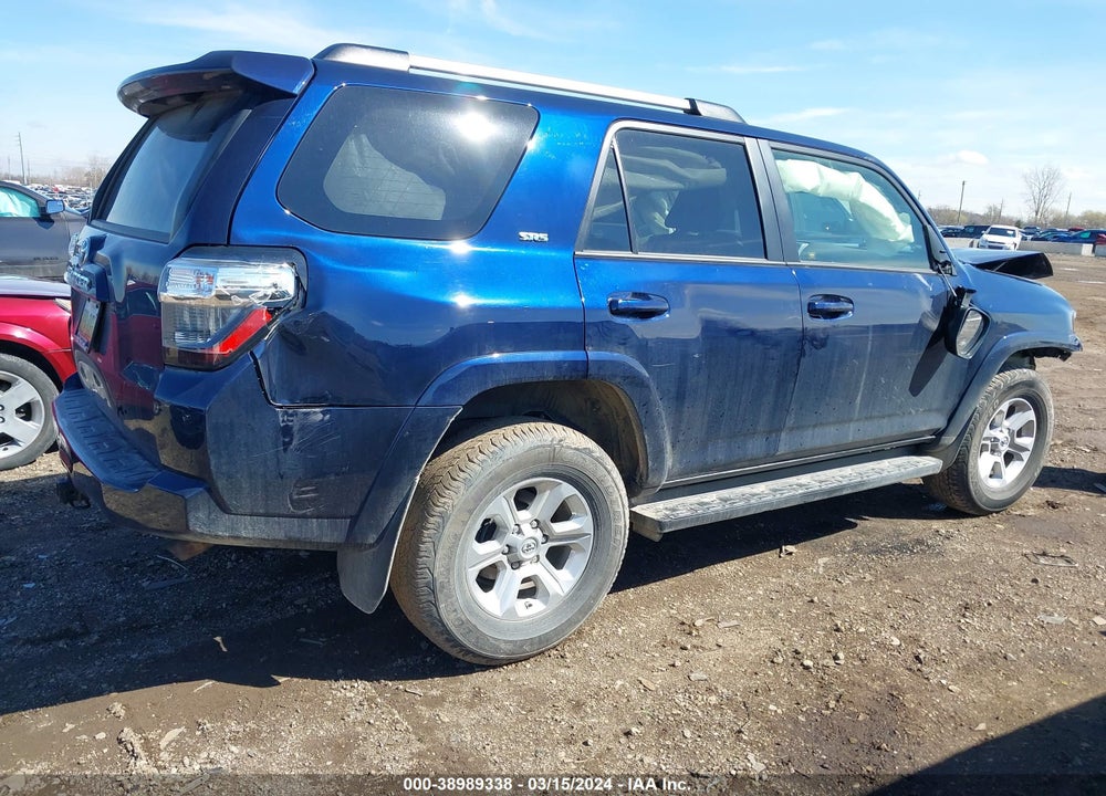 2020 TOYOTA 4RUNNER SR5 VIN: JTEBU5JR0L5828821