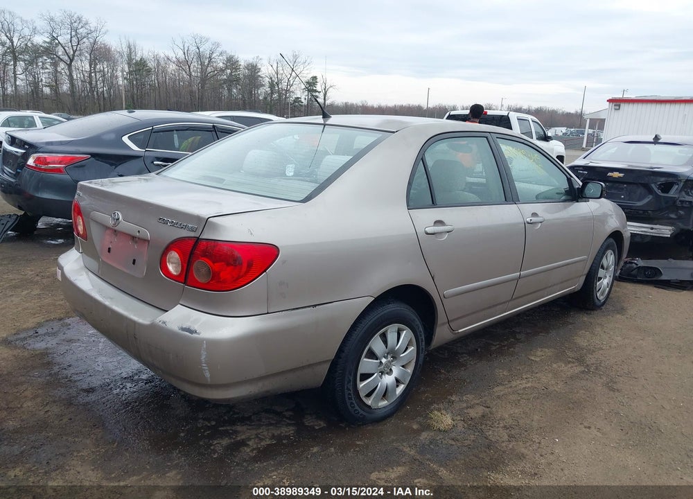 2003 TOYOTA COROLLA LE VIN: 2T1BR32E13C054166