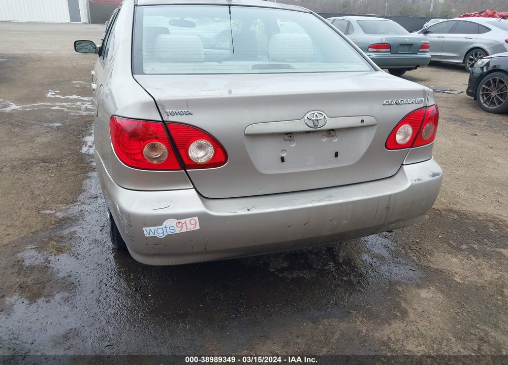 2003 TOYOTA COROLLA LE VIN: 2T1BR32E13C054166