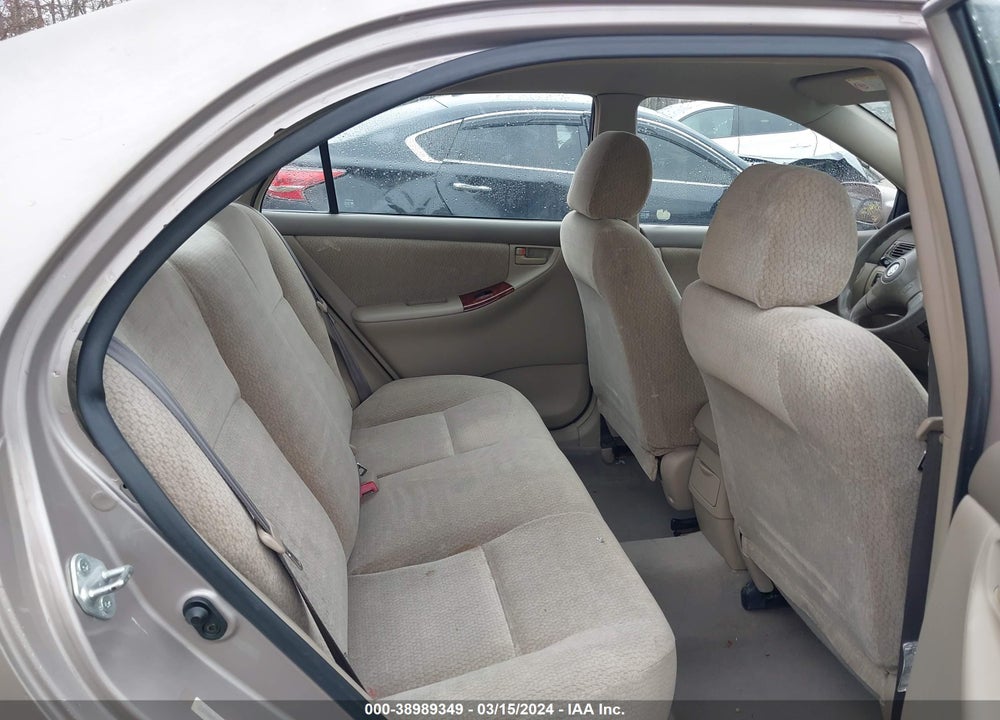 2003 TOYOTA COROLLA LE VIN: 2T1BR32E13C054166