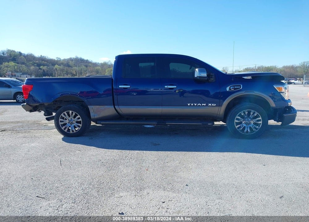 2016 NISSAN TITAN XD PLATINUM RESERVE DIESEL VIN: 1N6BA1F48GN504456