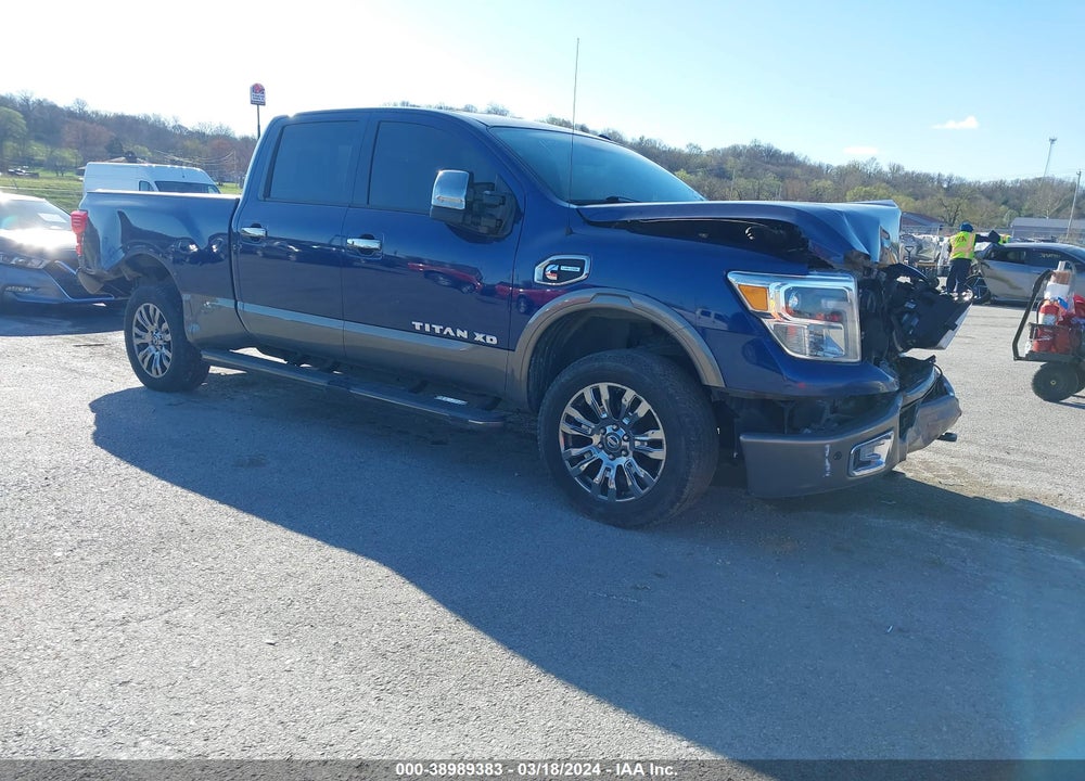 2016 NISSAN TITAN XD PLATINUM RESERVE DIESEL VIN: 1N6BA1F48GN504456