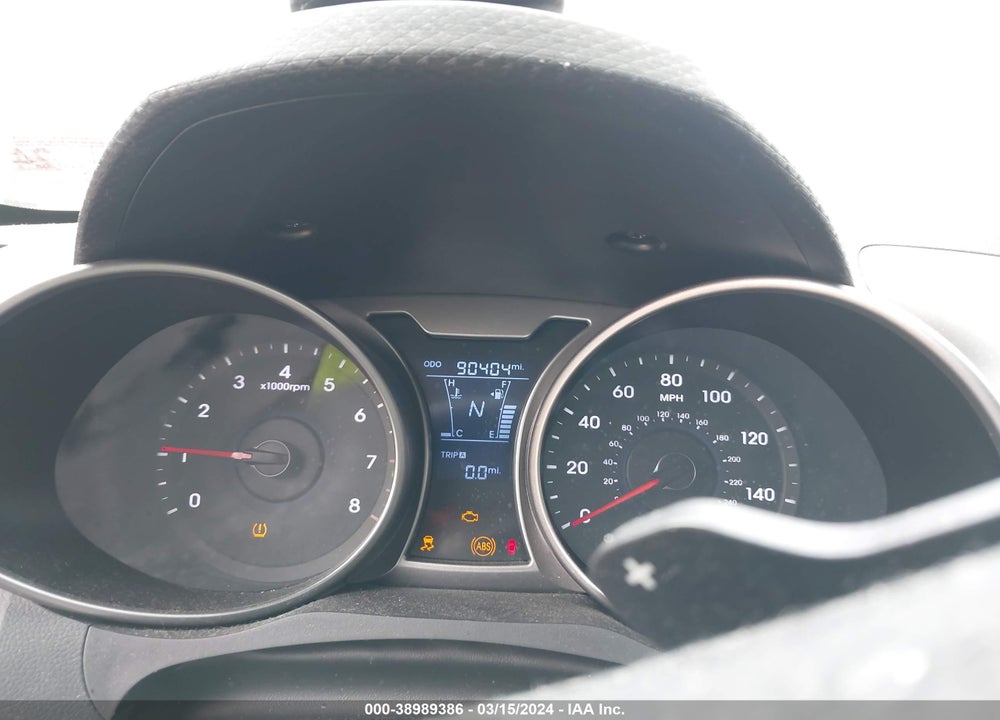 2013 HYUNDAI VELOSTER BASE W/GRAY VIN: KMHTC6AD6DU162668