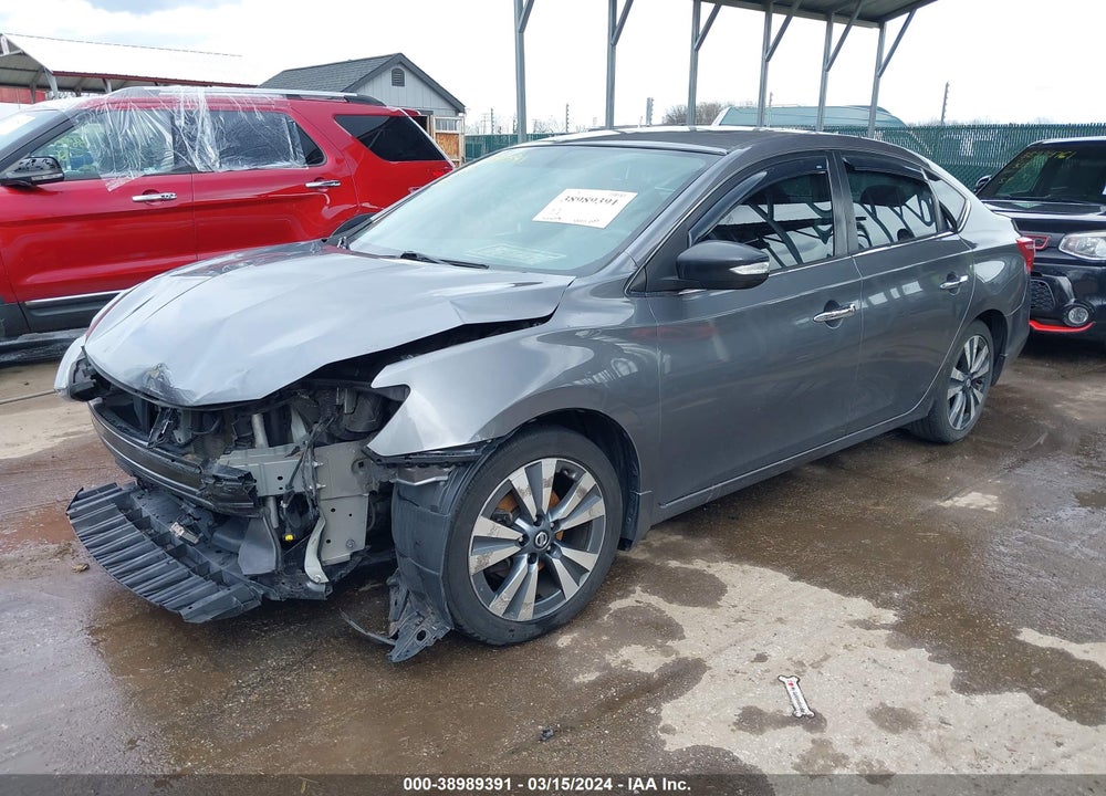 2019 NISSAN SENTRA SV VIN: 3N1AB7AP7KY337392