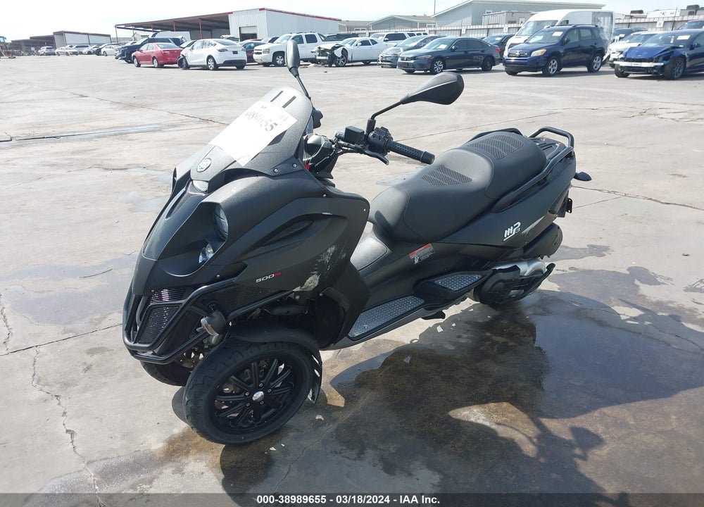 2010 PIAGGIO MP3 500 VIN: ZAPM610X4A5002050