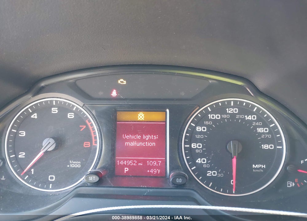 2011 AUDI Q5 2.0T PREMIUM VIN: WA1LFAFP0BA119213