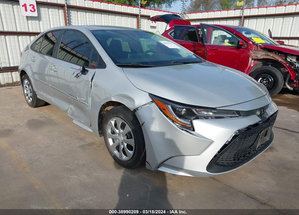 2020 TOYOTA COROLLA LE VIN: 5YFEPRAE2LP100479