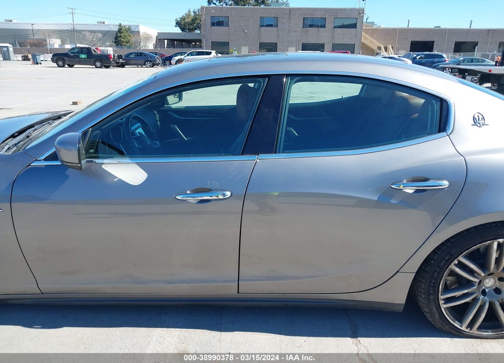 2015 MASERATI GHIBLI S Q4 VIN: ZAM57RTAXF1140940