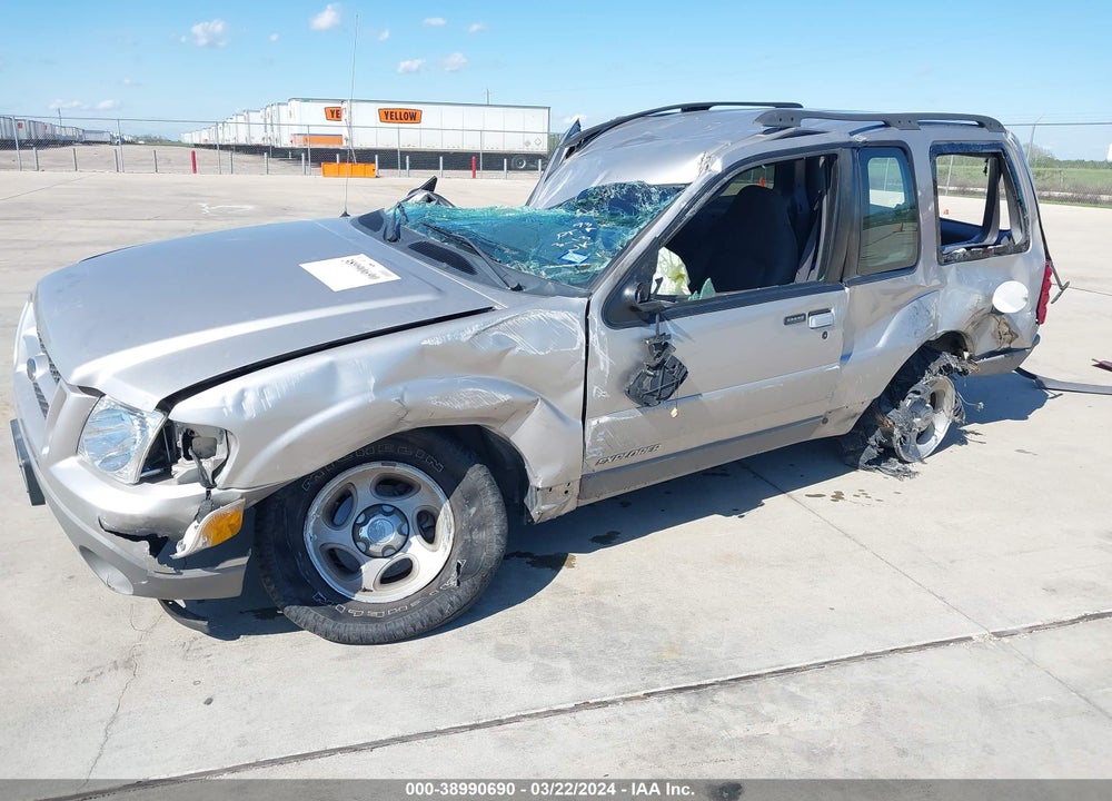 2002 FORD EXPLORER SPORT VIN: 1FMYU60E82UD21765