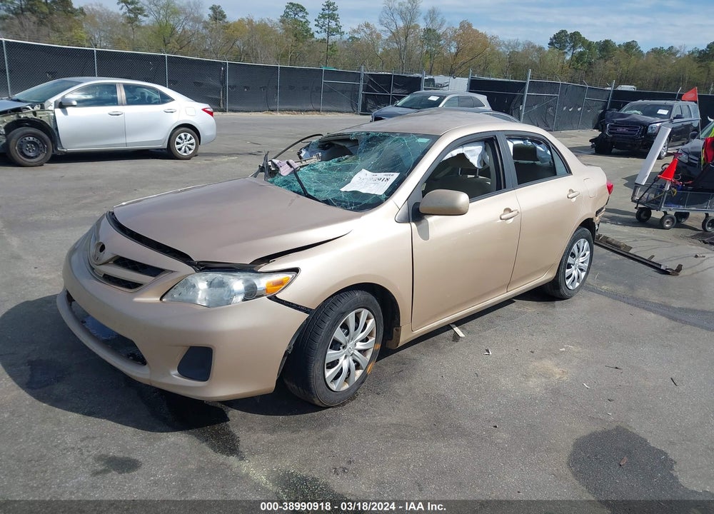 2012 TOYOTA COROLLA LE VIN: 2T1BU4EE4CC871101