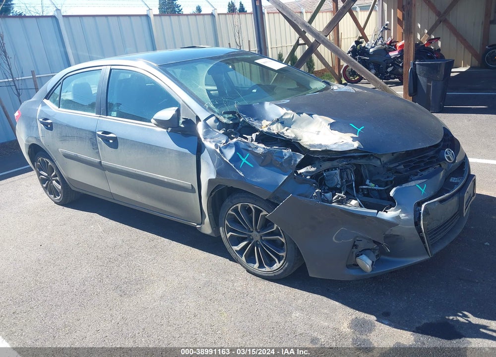 2015 TOYOTA COROLLA S PLUS VIN: 2T1BURHE4FC247683