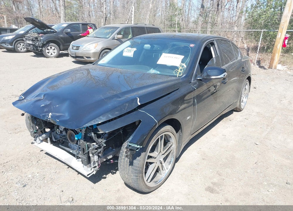 2019 INFINITI Q50 3.0T LUXE VIN: JN1EV7AP9KM510602