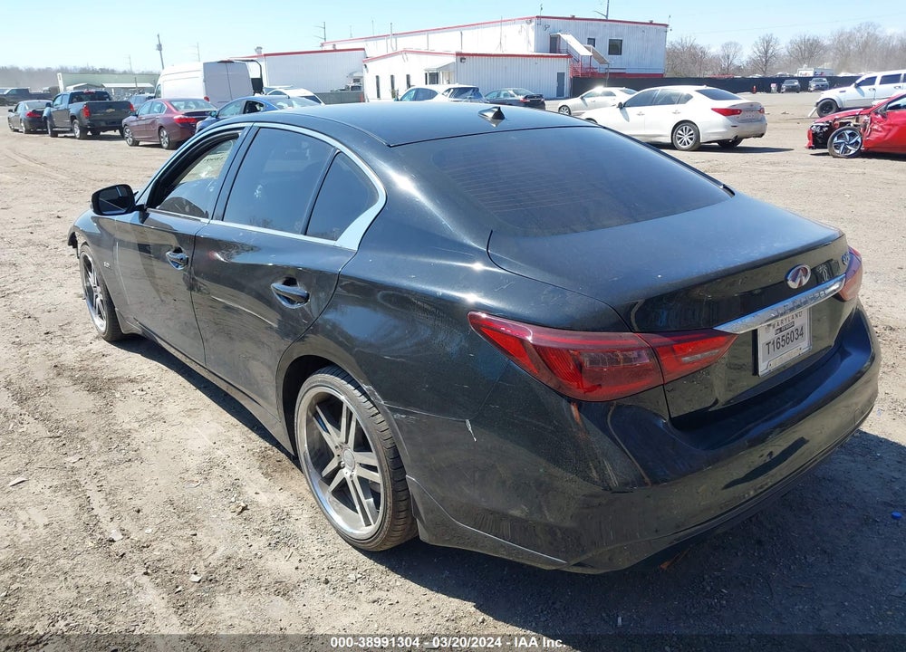 2019 INFINITI Q50 3.0T LUXE VIN: JN1EV7AP9KM510602