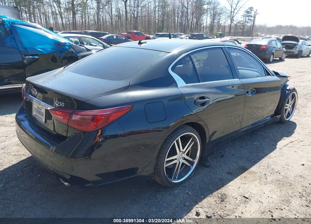 2019 INFINITI Q50 3.0T LUXE VIN: JN1EV7AP9KM510602