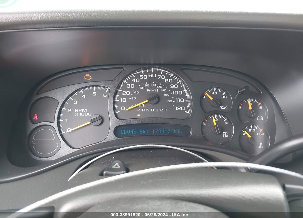 2006 CHEVROLET SILVERADO 1500 LT1 VIN: 1GCEC19T56Z193380