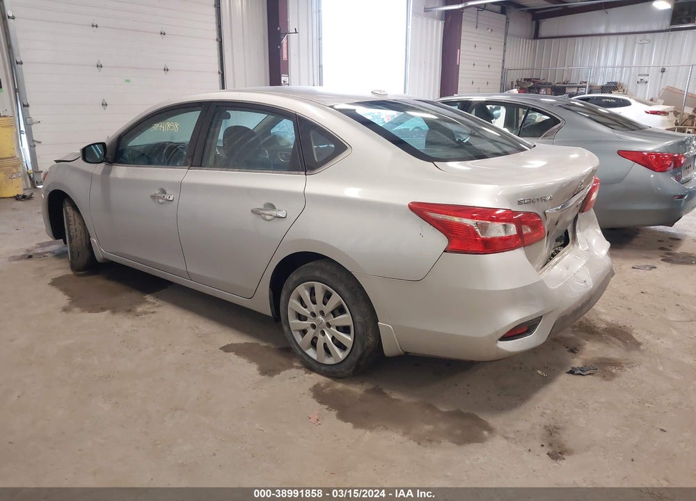 2017 NISSAN SENTRA SV VIN: 3N1AB7AP7HY321637