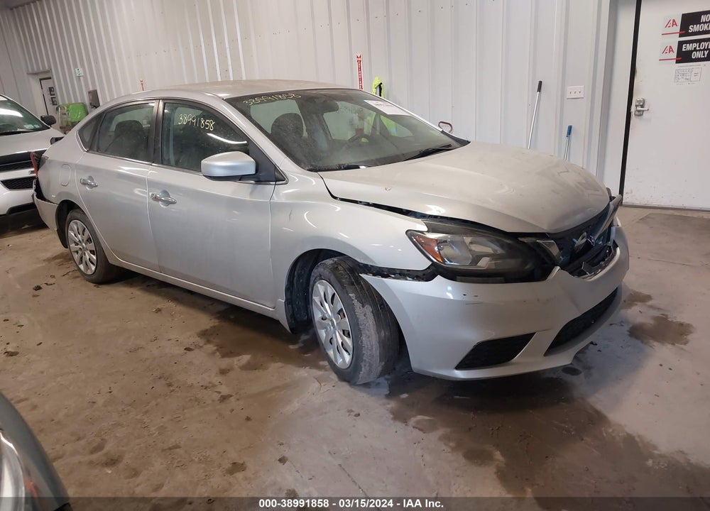 2017 NISSAN SENTRA SV VIN: 3N1AB7AP7HY321637