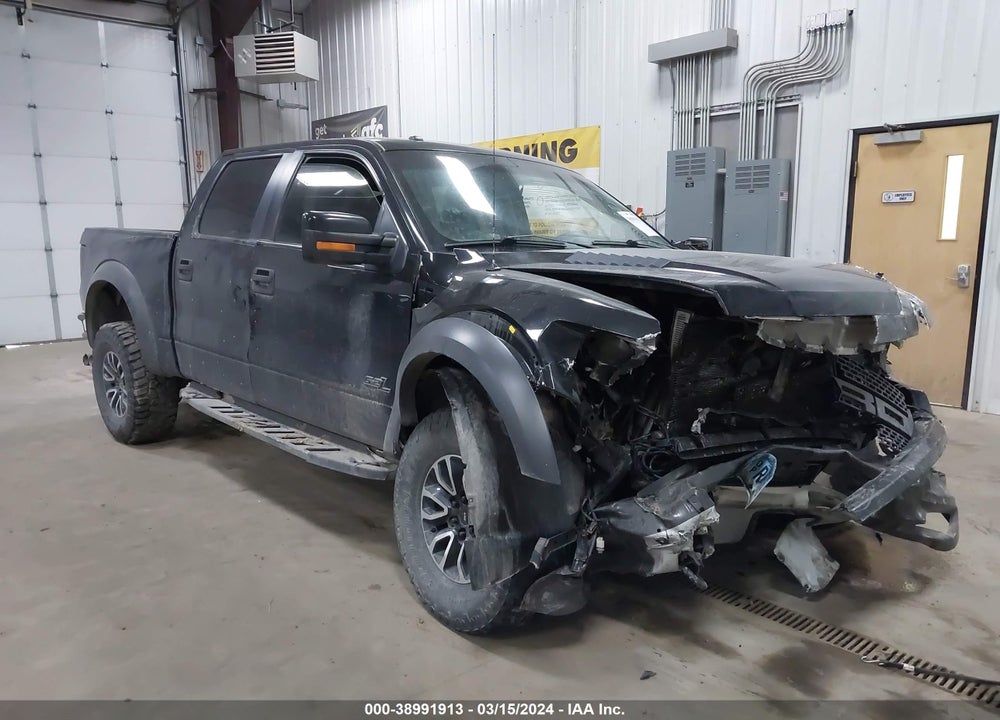 2013 FORD F-150 SVT RAPTOR VIN: 1FTFW1R6XDFA92291