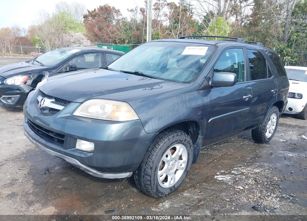 2004 ACURA MDX VIN: 2HNYD18684H516060