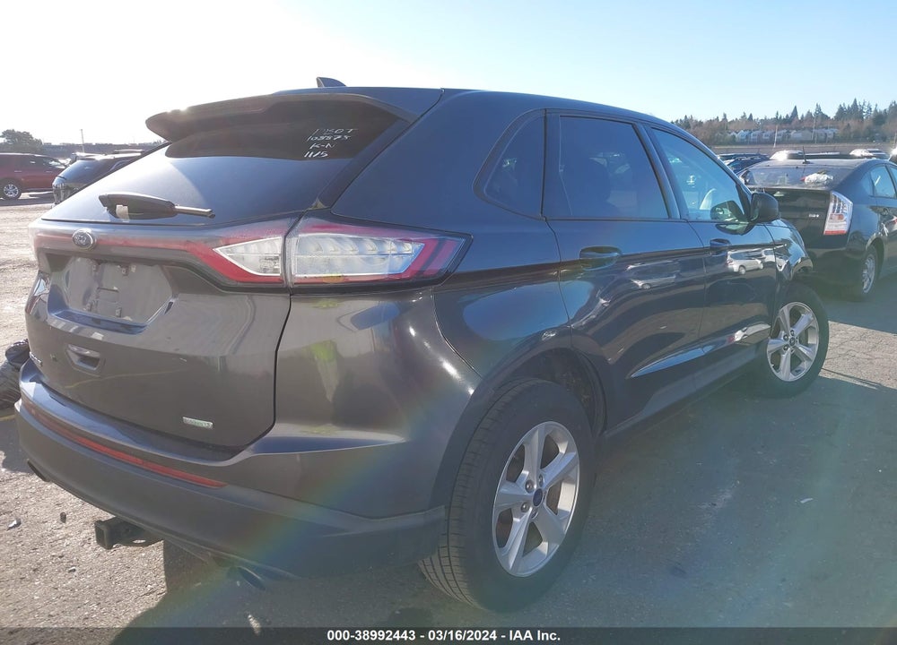 2016 FORD EDGE SE VIN: 2FMPK3G94GBB84023