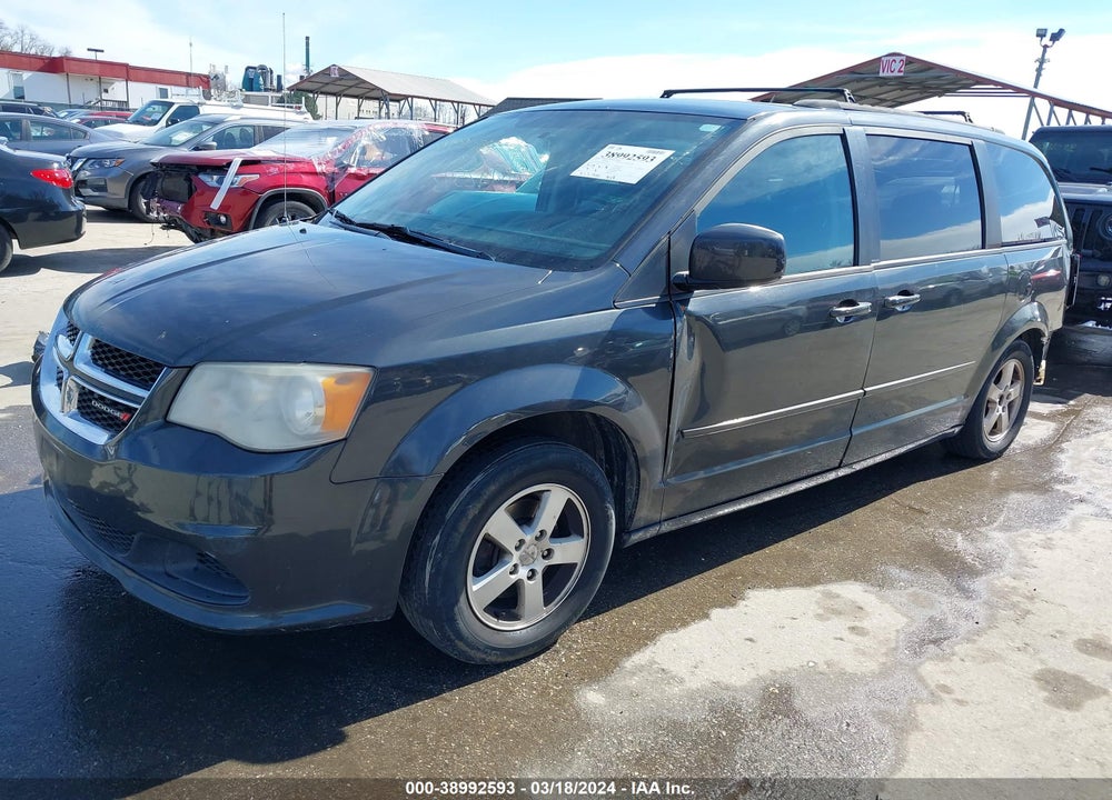 2012 DODGE GRAND CARAVAN SXT VIN: 2C4RDGCG6CR263794