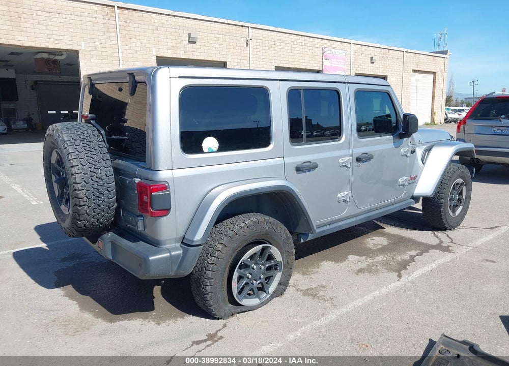 2018 JEEP WRANGLER UNLIMITED RUBICON 4X4 VIN: 1C4HJXFG6JW194416