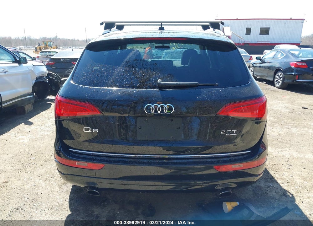 2015 AUDI Q5 2.0T PREMIUM VIN: WA1LFAFP6FA040599