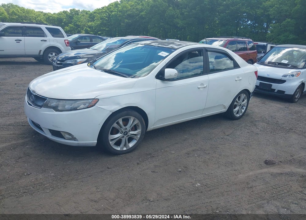 2010 KIA FORTE EX VIN: KNAFU4A20A5809473