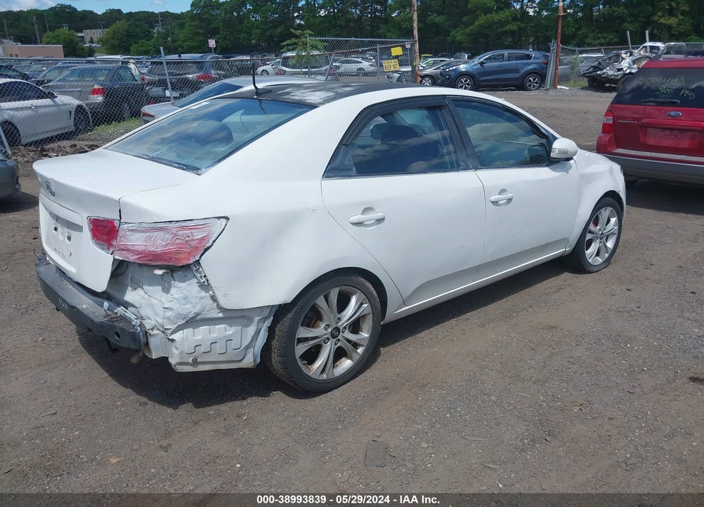 2010 KIA FORTE EX VIN: KNAFU4A20A5809473