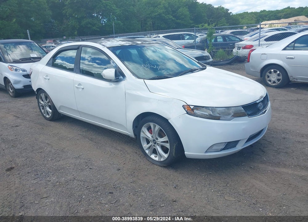 2010 KIA FORTE EX VIN: KNAFU4A20A5809473