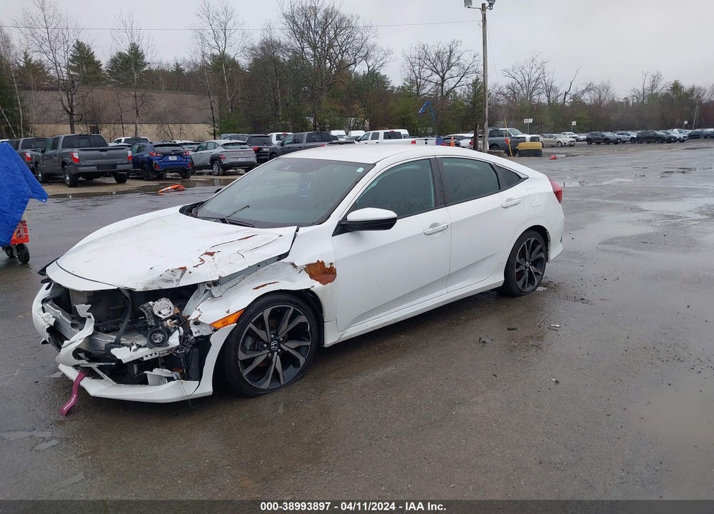 2020 HONDA CIVIC SPORT VIN: 2HGFC2F82LH501869