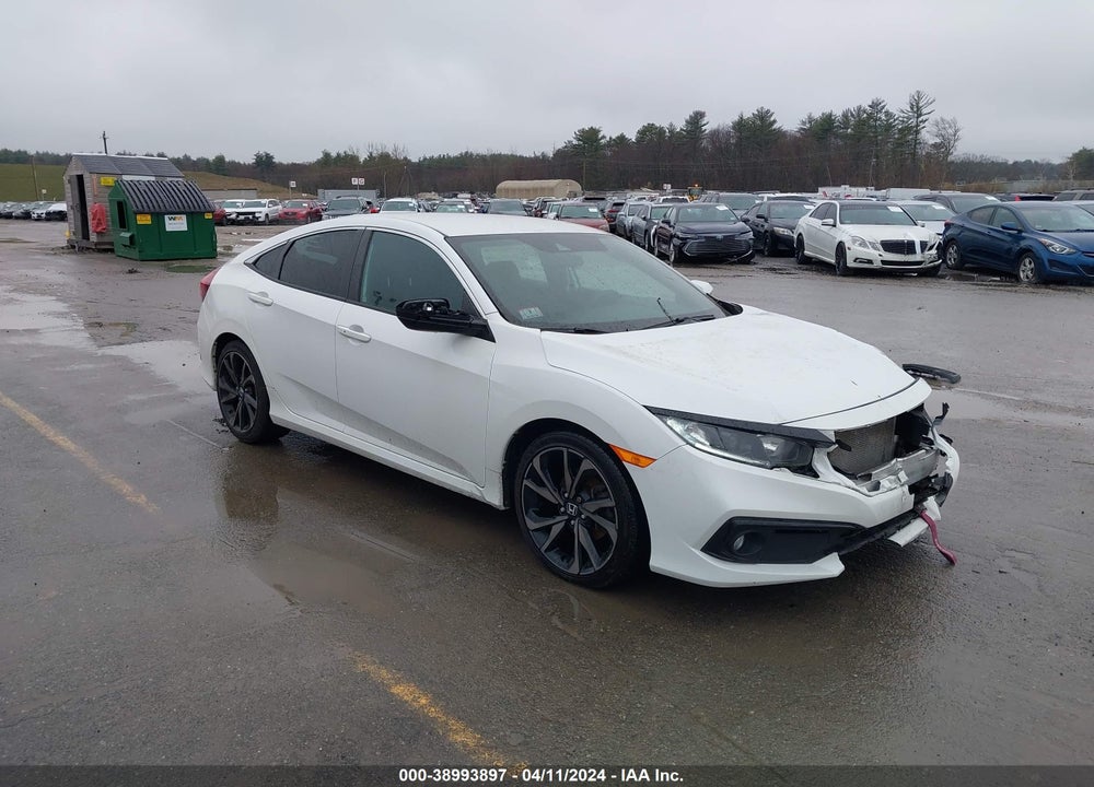 2020 HONDA CIVIC SPORT VIN: 2HGFC2F82LH501869