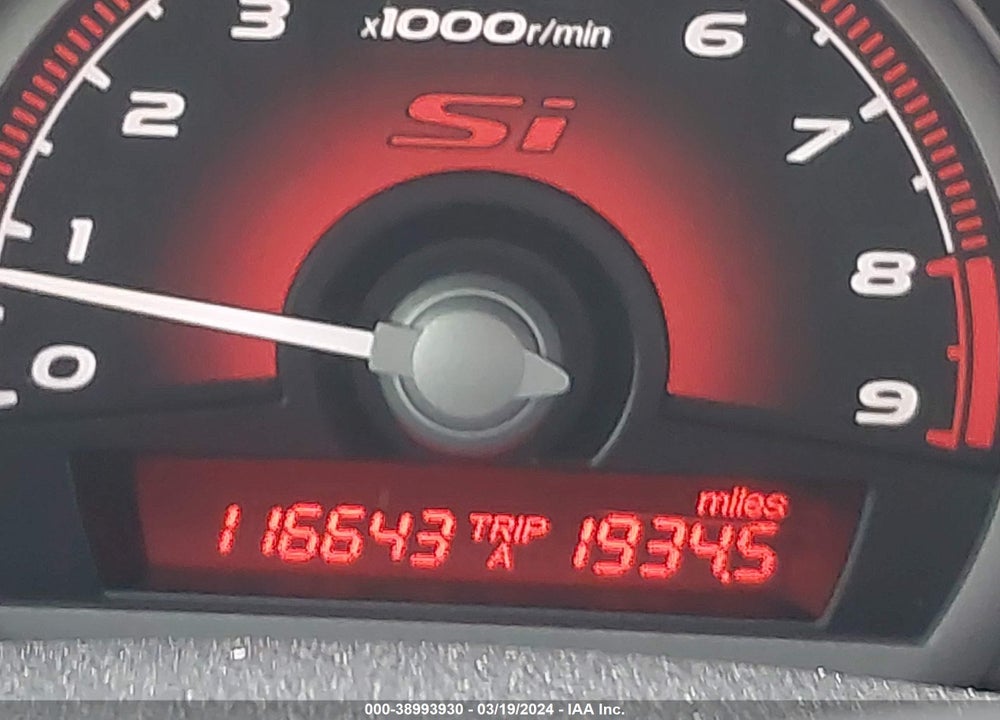 2008 HONDA CIVIC SI/SI MUGEN VIN: 2HGFA55518H708632