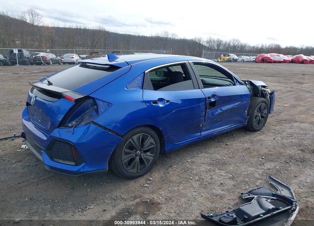 2017 HONDA CIVIC VIN: SHHFK7H50HU418941