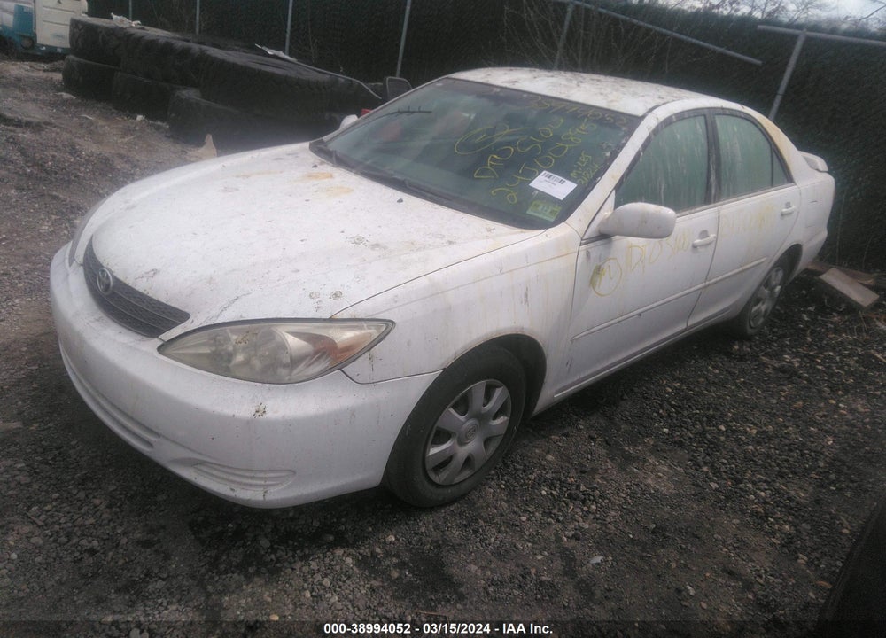 2004 TOYOTA CAMRY LE VIN: 4T1BE32K94U295877
