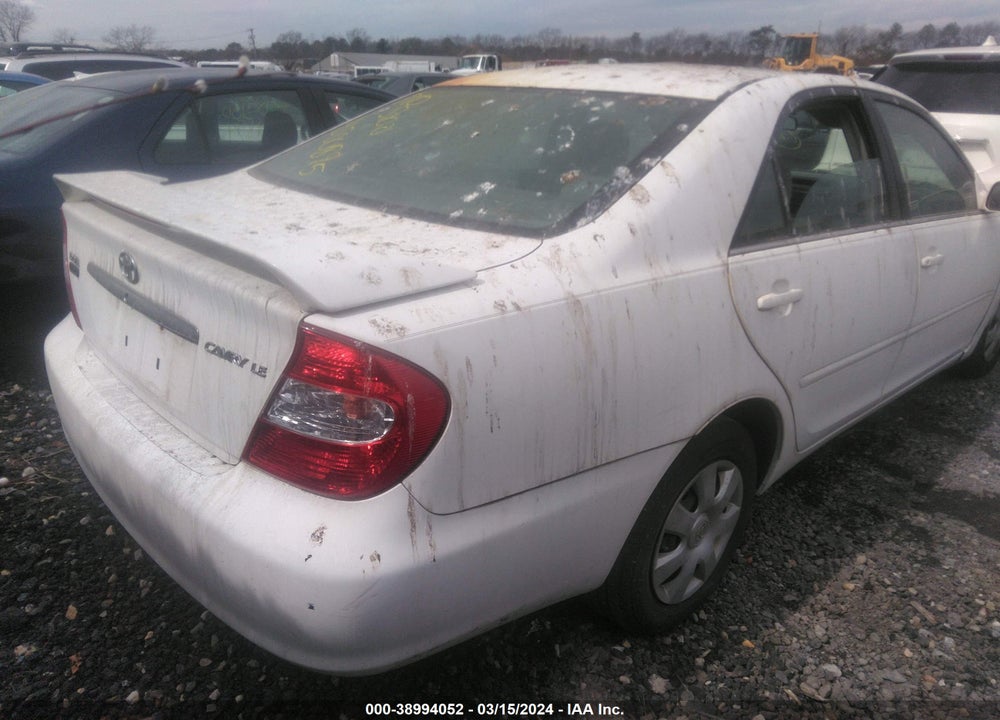 2004 TOYOTA CAMRY LE VIN: 4T1BE32K94U295877