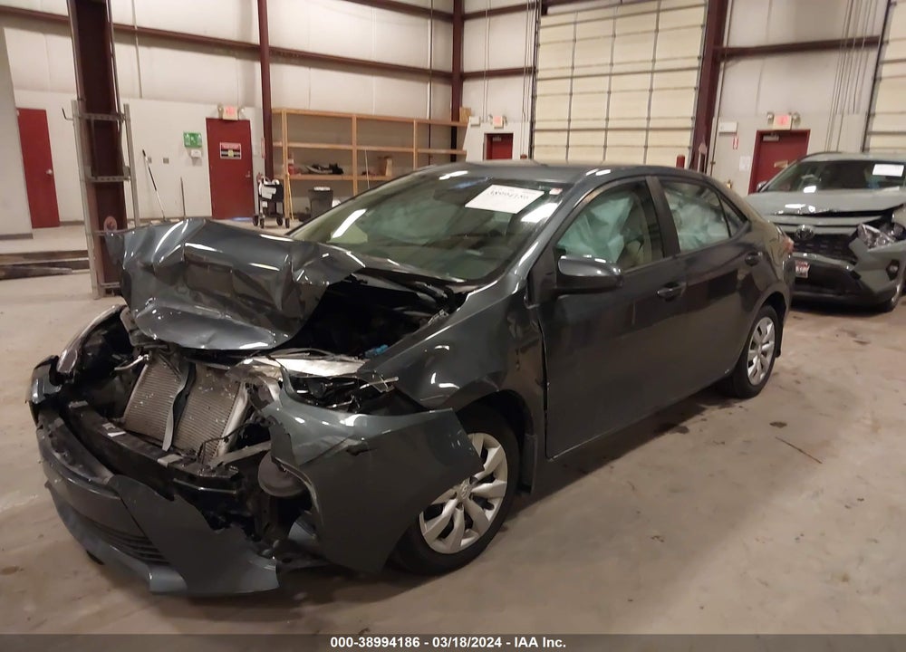 2015 TOYOTA COROLLA LE VIN: 5YFBURHE2FP340640