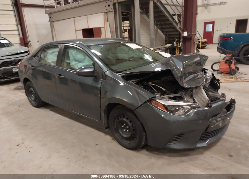 2015 TOYOTA COROLLA LE VIN: 5YFBURHE2FP340640