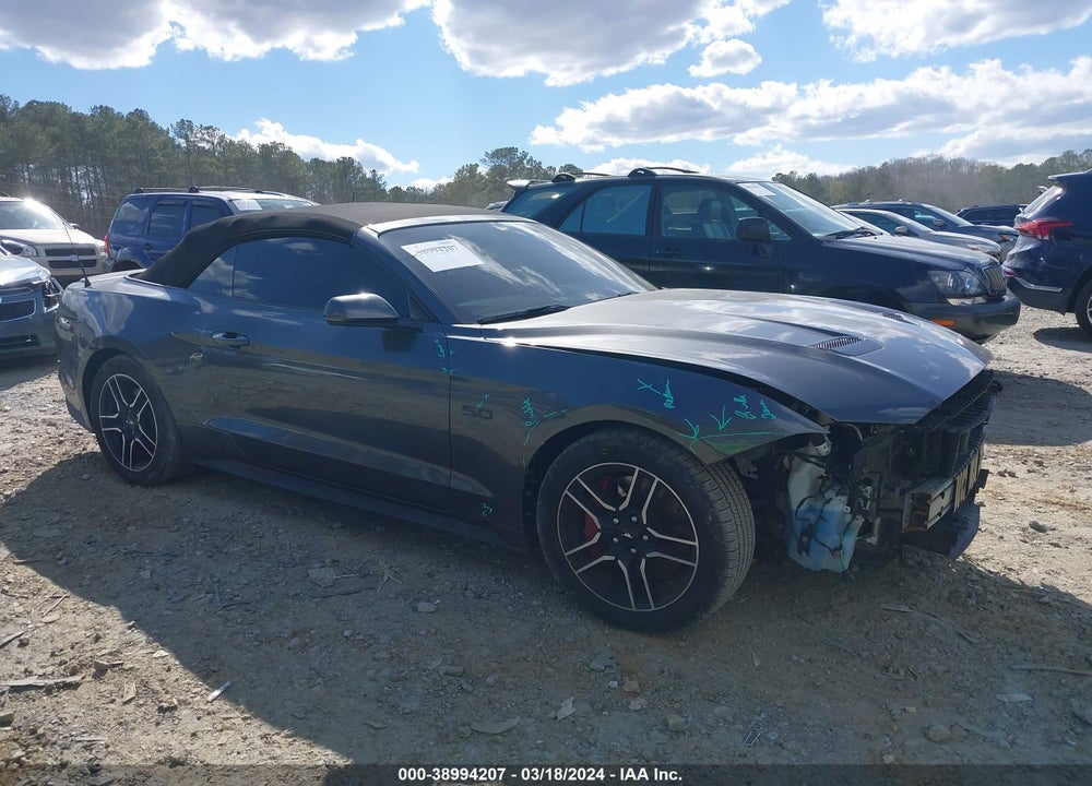 2018 FORD MUSTANG GT PREMIUM VIN: 1FATP8FF2J5182345