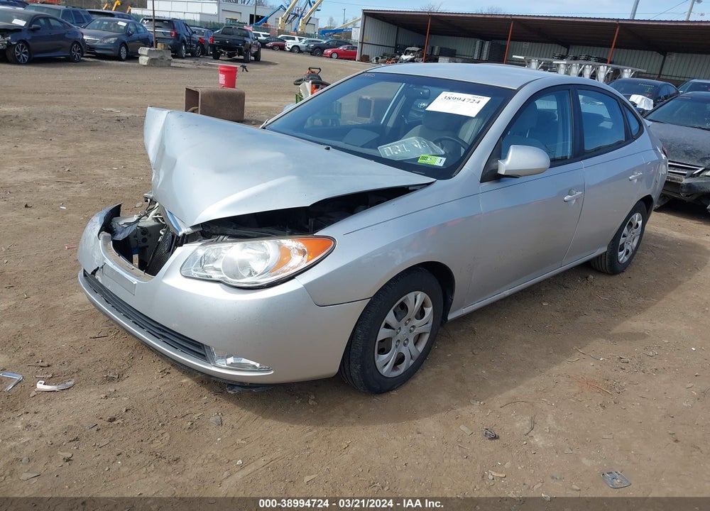 2010 HYUNDAI ELANTRA GLS VIN: KMHDU4AD2AU929725