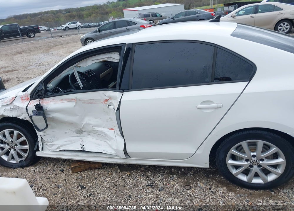 2011 VOLKSWAGEN JETTA 2.5L SE VIN: 3VWDX7AJ9BM398917