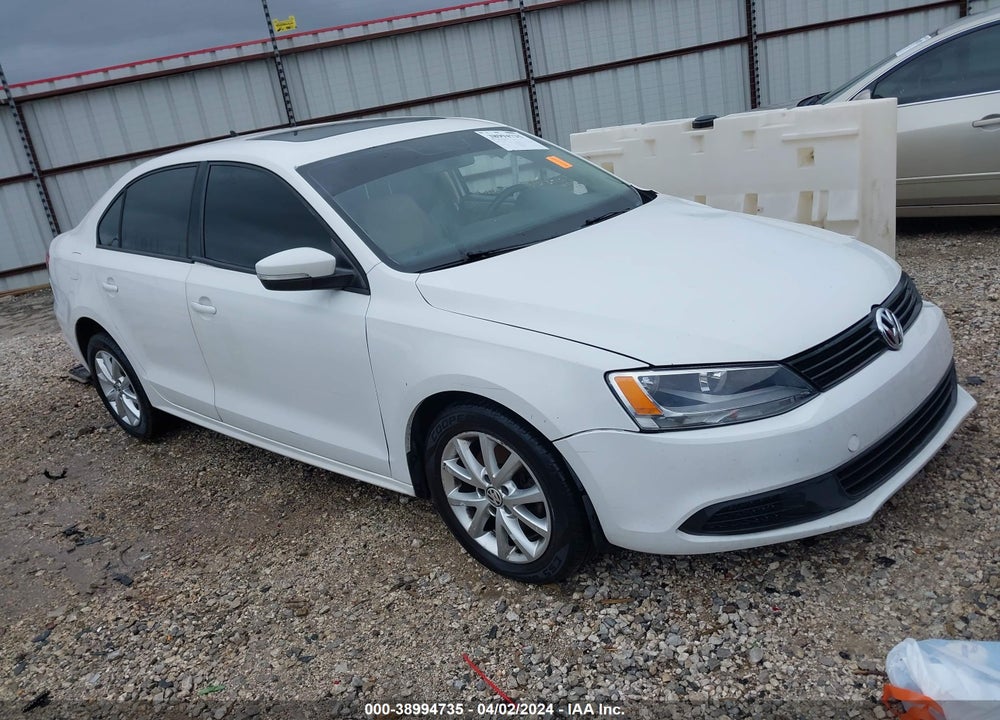2011 VOLKSWAGEN JETTA 2.5L SE VIN: 3VWDX7AJ9BM398917
