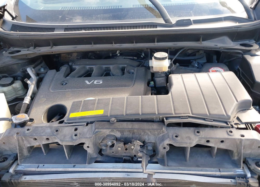 2013 NISSAN MURANO SL VIN: JN8AZ1MW7DW316713