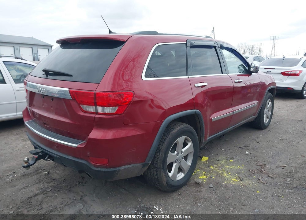2011 CHEROKEE JEEP GRAND  LIMITED VIN: 1J4RR5GG2BC631390