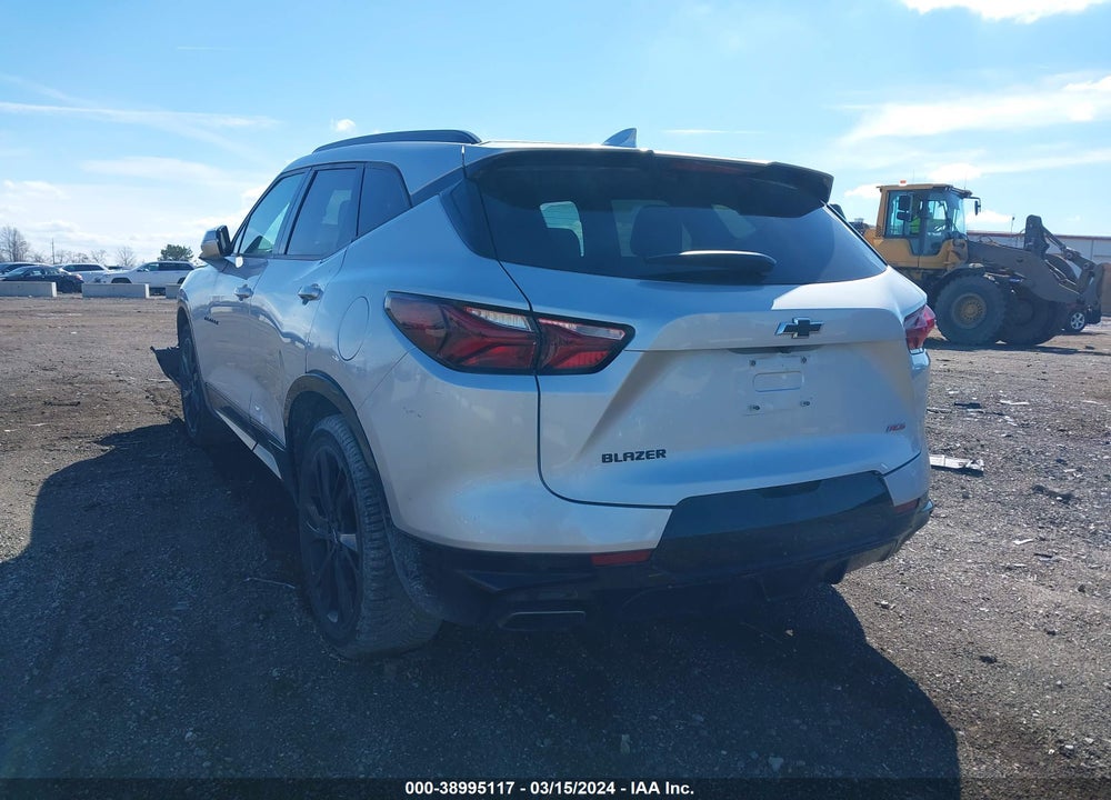 2021 CHEVROLET BLAZER FWD RS VIN: 3GNKBERS5MS507986