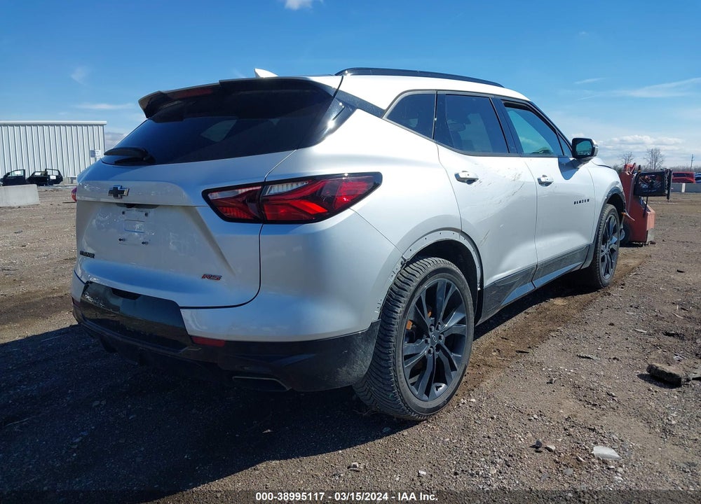 2021 CHEVROLET BLAZER FWD RS VIN: 3GNKBERS5MS507986