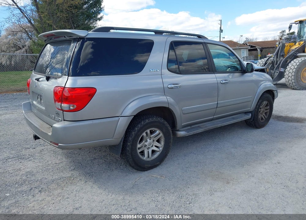 2006 TOYOTA SEQUOIA SR5 V8 VIN: 5TDBT44A46S273359