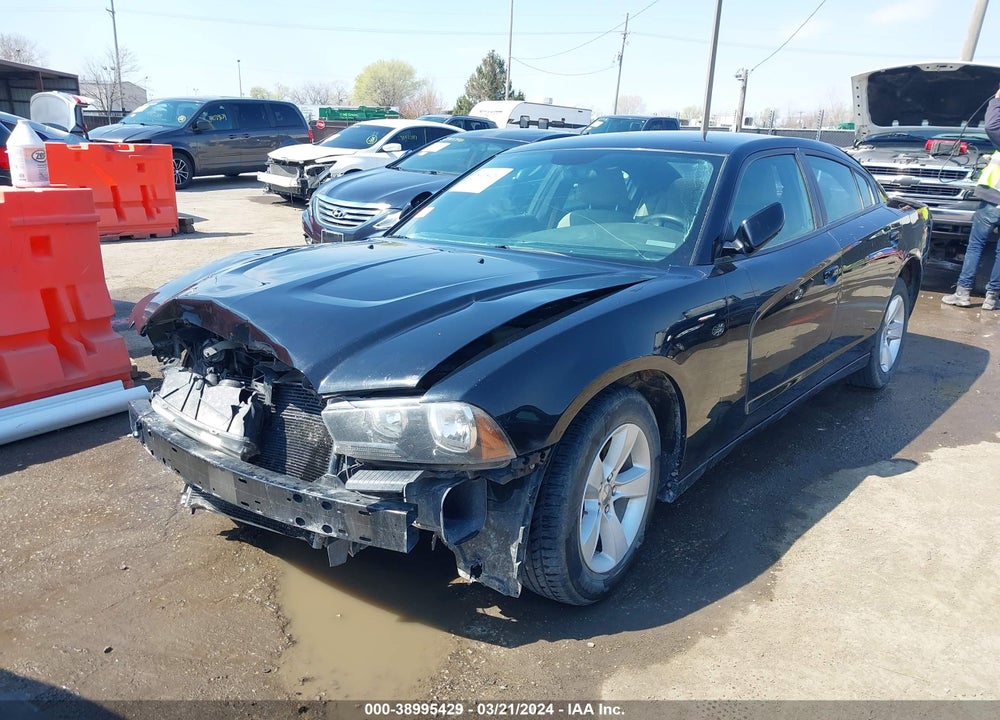 2014 DODGE CHARGER SE VIN: 2C3CDXBG9EH347483