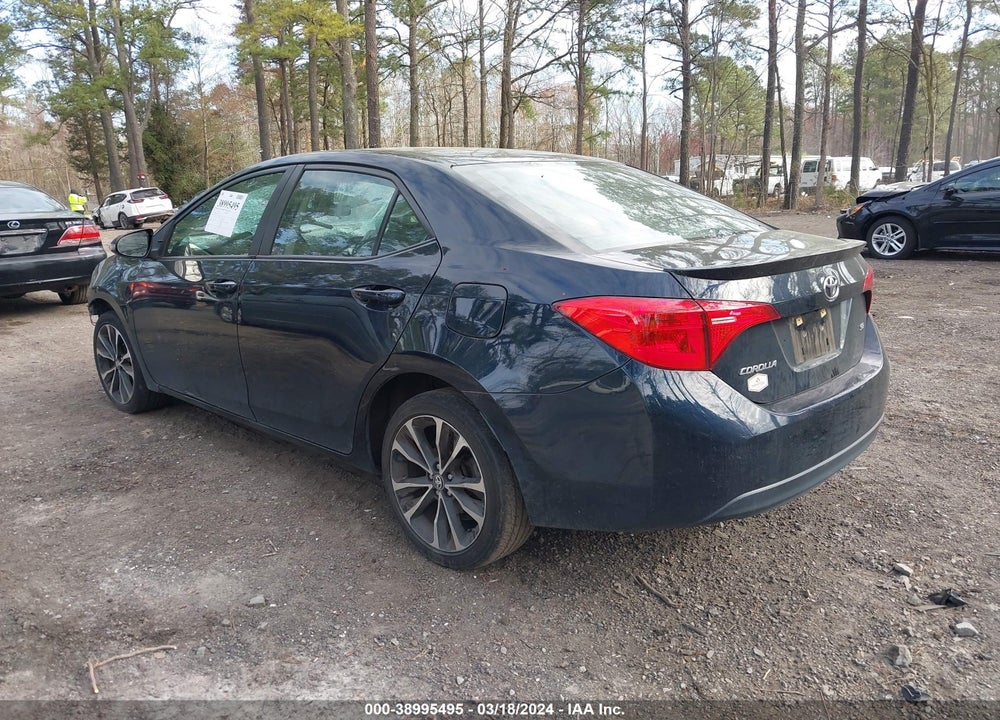 2019 TOYOTA COROLLA SE VIN: 2T1BURHE4KC180383
