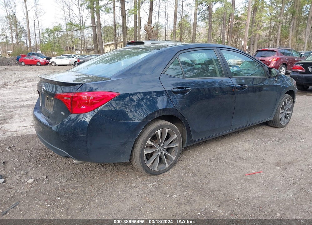 2019 TOYOTA COROLLA SE VIN: 2T1BURHE4KC180383